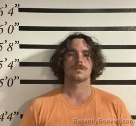 Mugshot of JAY RYAN LEE TABOR booked in Sequoyah County, Oklahoma on July 17, 2026