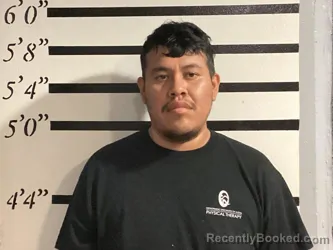 Mugshot of DAVID REY GILES-MARTINEZ booked in Sequoyah County, Oklahoma on August 3, 2026