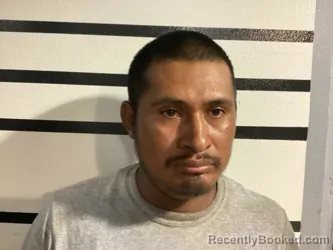 Mugshot of Leonel Peindo-Garcia booked in Sequoyah County, Oklahoma on August 5, 2026