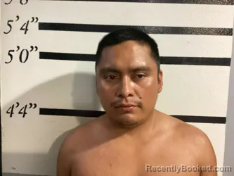 Mugshot of Agustin Ruiz Sanchez booked in Sequoyah County, Oklahoma on August 19, 2026
