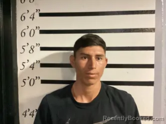 Mugshot of Juan Cordova booked in Sequoyah County, Oklahoma on August 22, 2026