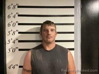 Mugshot of Jared Pelfrey booked in Sequoyah County, Oklahoma on August 25, 2026