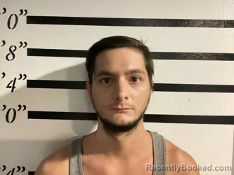 Mugshot of Austin Russell booked in Sequoyah County, Oklahoma on September 3, 2026