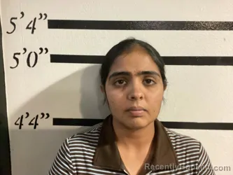 Mugshot of Neha No Name Given booked in Sequoyah County, Oklahoma on September 3, 2026