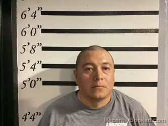 Mugshot of Miguel Maya Espinoza booked in Sequoyah County, Oklahoma on September 4, 2026