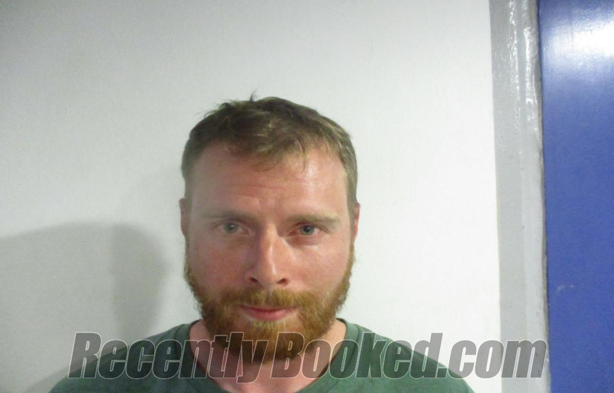 Booking photo from Sequoyah County, Oklahoma