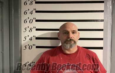 Booking photo from Sequoyah County, Oklahoma