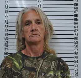 Mugshot of ELIZABETH HORTMAN booked in Stephens County, Oklahoma on May 2, 2026