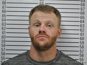 Mugshot of DEREK COLBY LEE CADY booked in Stephens County, Oklahoma on May 8, 2026