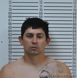 Mugshot of ANDREW KOLBY DIAZ booked in Stephens County, Oklahoma on May 10, 2026
