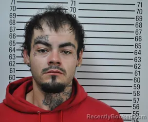 Mugshot of AUSTIN MONROW MATHIS booked in Stephens County, Oklahoma on May 13, 2026