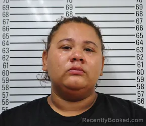 Mugshot of RACHEL AALIYAH SMALL booked in Stephens County, Oklahoma on June 12, 2026