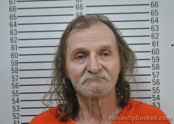 Mugshot of Gene Allen Ramming booked in Stephens County, Oklahoma on July 30, 2026