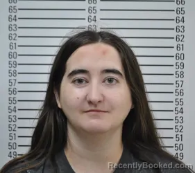 Mugshot of Savannah Breanne Evans booked in Stephens County, Oklahoma on August 4, 2026