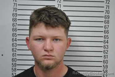 Mugshot of Rayden Blayn Tadlock booked in Stephens County, Oklahoma on August 4, 2026