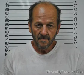 Mugshot of Bruce William Wolf booked in Stephens County, Oklahoma on August 5, 2026