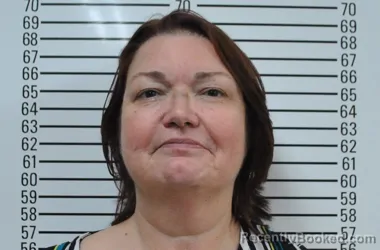 Mugshot of Elaine Deloris Lewis booked in Stephens County, Oklahoma on August 6, 2026