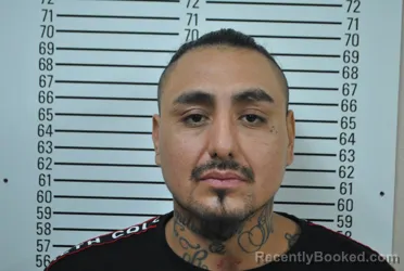 Mugshot of Lorenzo Scott Silverhorn booked in Stephens County, Oklahoma on August 24, 2026