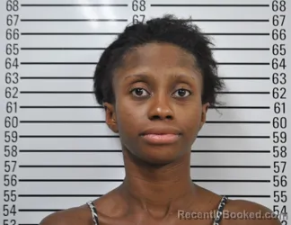 Mugshot of Azia Suelice Quinte Mcgee booked in Stephens County, Oklahoma on August 29, 2026