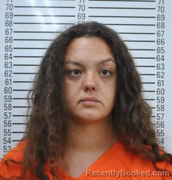 Mugshot of Haley Nicole Mccoy booked in Stephens County, Oklahoma on August 29, 2026