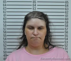 Mugshot of Emily Jeanette Morris booked in Stephens County, Oklahoma on August 31, 2026