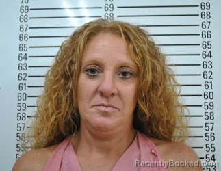 Mugshot of Holly Denise Thrash booked in Stephens County, Oklahoma on October 4, 2026