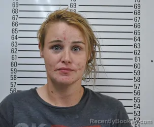 Mugshot of Megan Nicole Barnes booked in Stephens County, Oklahoma on October 5, 2026