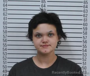 Mugshot of Latia Rayla Elizabeth Freeman booked in Stephens County, Oklahoma on October 9, 2026