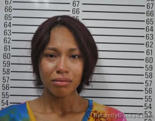 Mugshot of Quinayah Tianna Thomas booked in Stephens County, Oklahoma on October 10, 2026