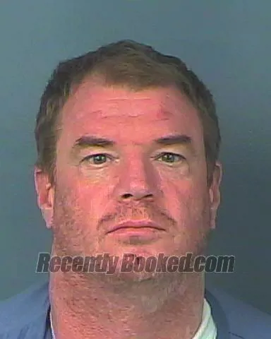 Booking photo from Hernando County, Florida