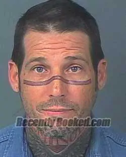 Booking photo from Hernando County, Florida