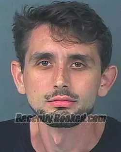 Booking photo from Hernando County, Florida