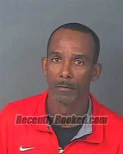 Booking photo from Hernando County, Florida