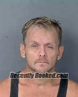 Booking photo from Hernando County, Florida