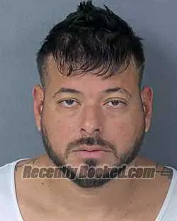 Booking photo from Hernando County, Florida