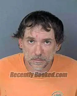 Booking photo from Hernando County, Florida