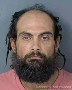 Booking photo from Hernando County, Florida