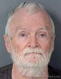 Booking photo from Hernando County, Florida