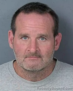 Booking photo from Hernando County, Florida