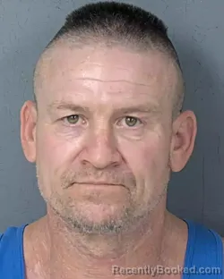 Booking photo from Hernando County, Florida