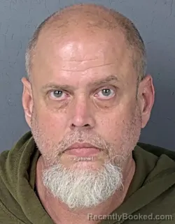 Booking photo from Hernando County, Florida