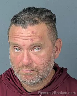 Booking photo from Hernando County, Florida