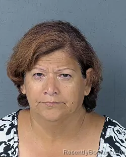 Mugshot of YOLANDA REYES booked in Hernando County, Florida on April 19, 2026