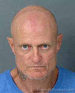 Mugshot of DANIEL THOMAS RAGAN booked in Hernando County, Florida on June 9, 2026