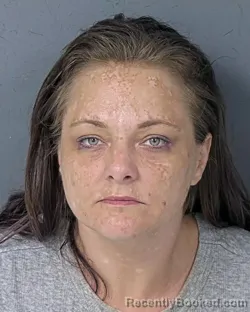Mugshot of JAMIE LINN COOPER booked in Hernando County, Florida on July 8, 2026