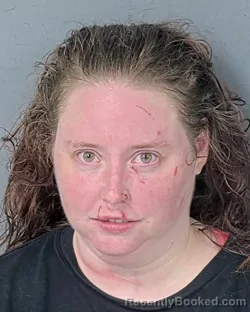 Mugshot of JORDAN MICHAELA HENDRIX booked in Hernando County, Florida on July 8, 2026