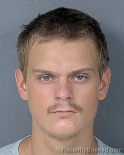 Mugshot of Wyatt Samuel Gant booked in Hernando County, Florida on August 12, 2026