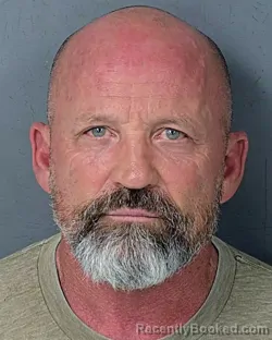 Mugshot of Gregory Scott Worrell booked in Hernando County, Florida on August 12, 2026