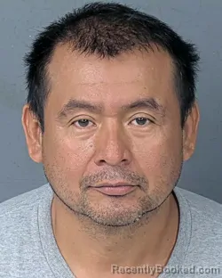 Mugshot of Gerucio Venegas Eligio booked in Hernando County, Florida on August 21, 2026