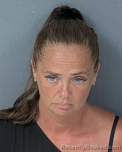 Mugshot of Tiffany Clover Baynum booked in Hernando County, Florida on August 22, 2026